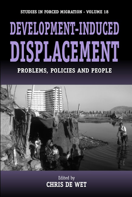 Book cover image for Development-induced Displacement ISBN: 9781845450953